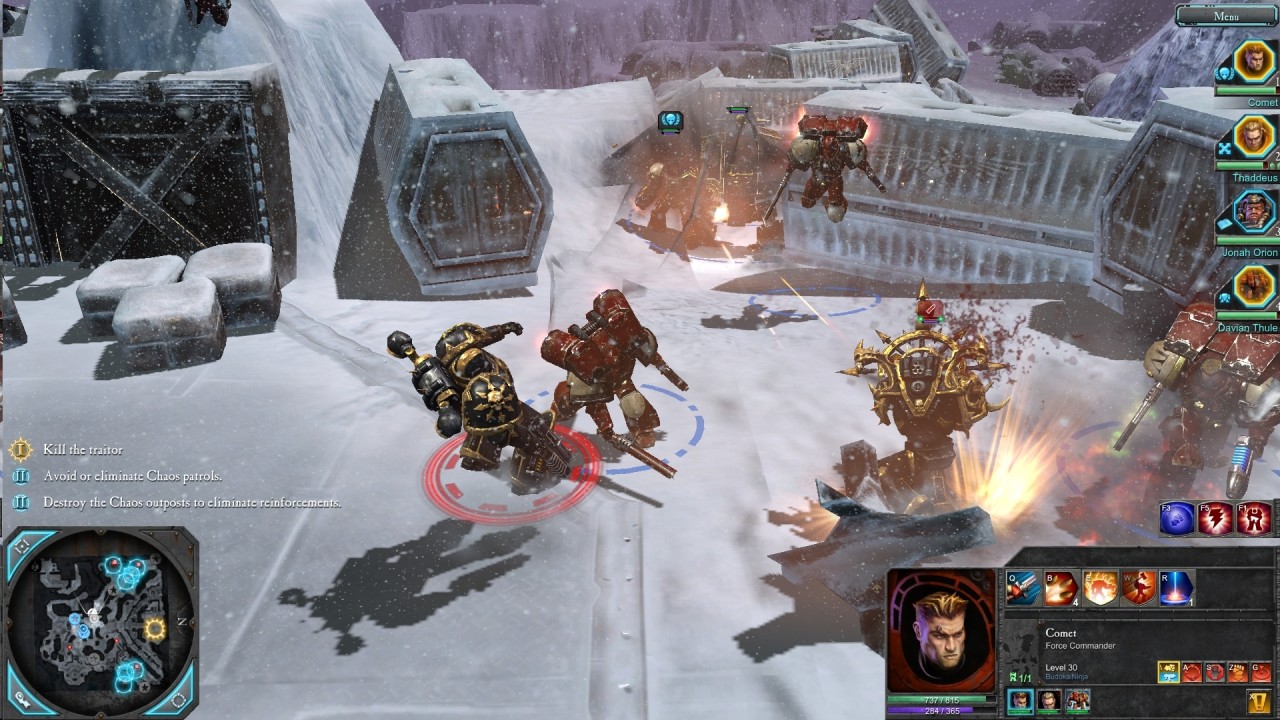Скриншот Warhammer 40,000: Dawn of War II: Chaos Rising (2009-2010) PC | RePack от R.G. Механики